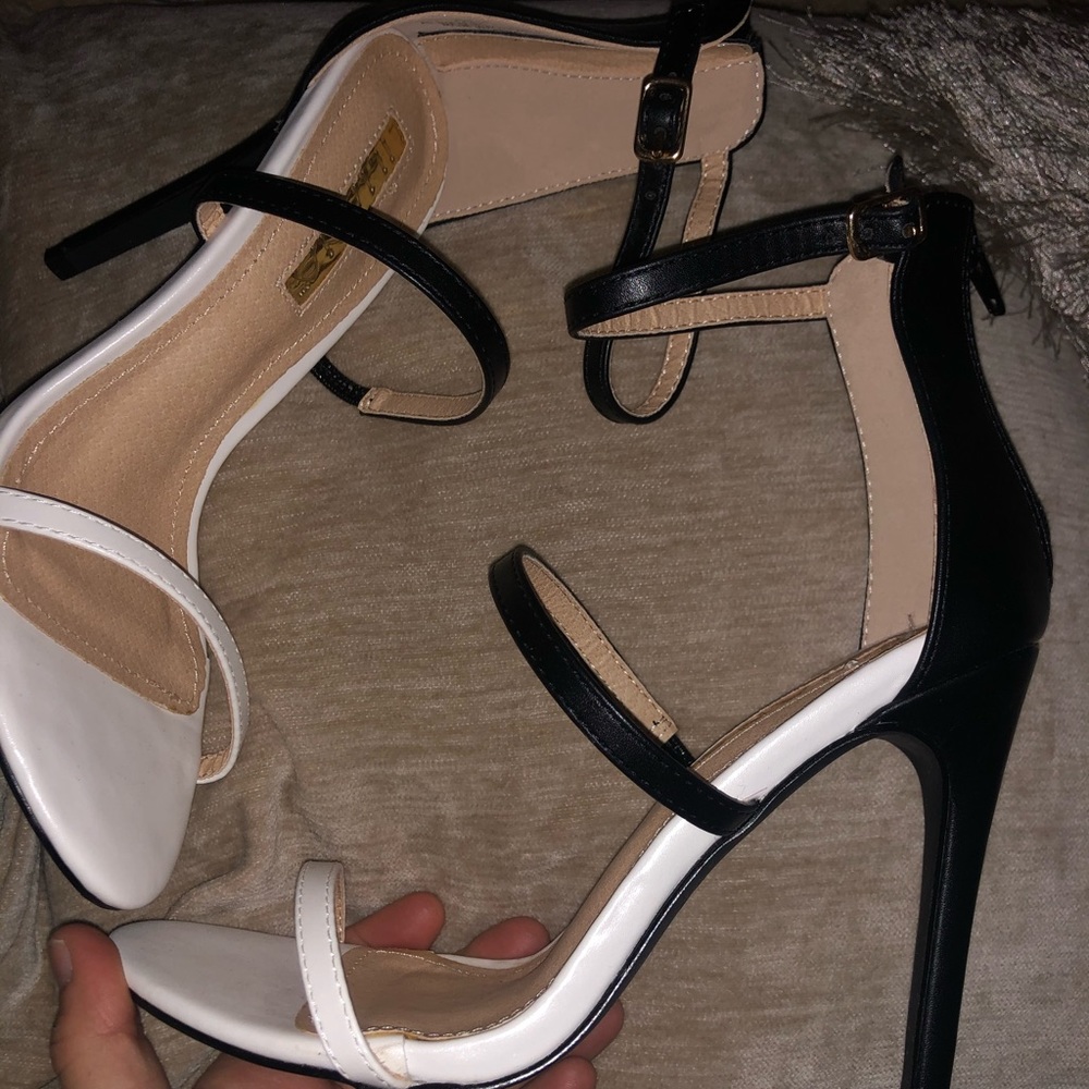 COPY - Black & white heels